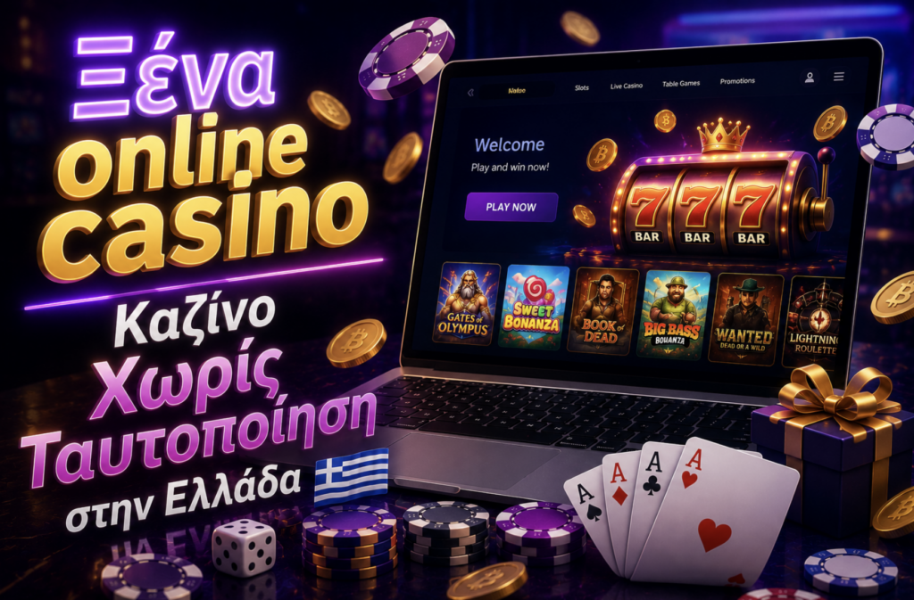 Ξένα Καζίνο Χωρίς Ταυτοποίηση Η Νέα Τάση στον Τζόγο Ξένα Καζίνο Χωρίς Ταυτοποίηση Η Νέα Τάση στον Τζόγο