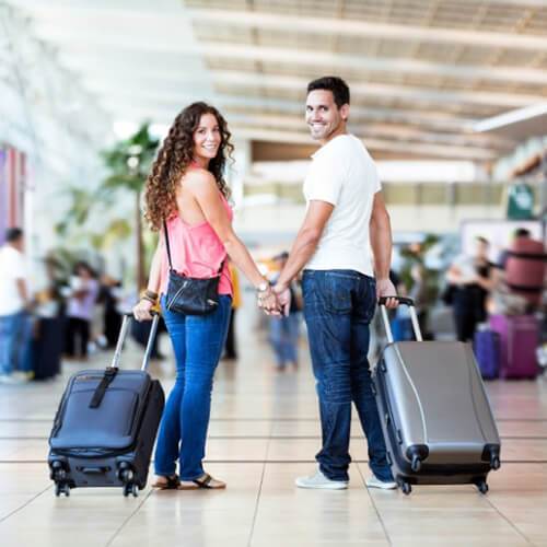 Arriving at Faro Airport